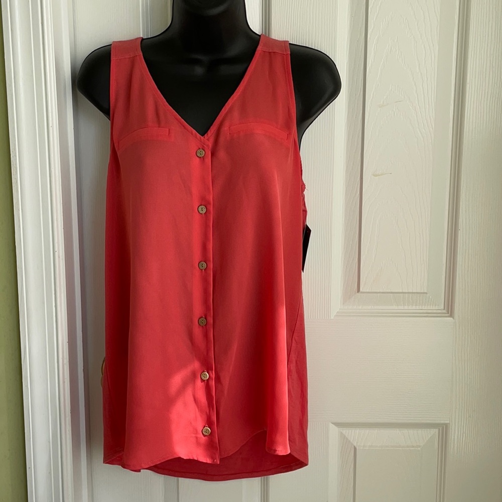 Fortune and Ivy Button down top